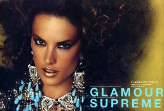 Alessandra Ambrosio in Vogue Japan December 2010 Issue