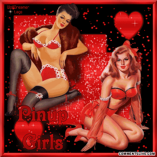 oldies pinup girls hearts photos