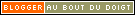 Blogger au bout du doigt