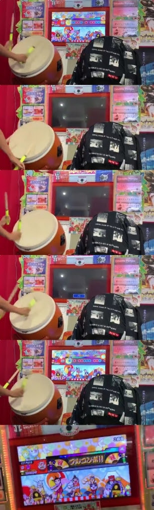 神業動画 太鼓の達人 ガチ勢さん 難易度 おに 曲プレイ中数秒間画面がブラックアウト まさかの結果にｗｗｗｗｗ について ひがしゆき