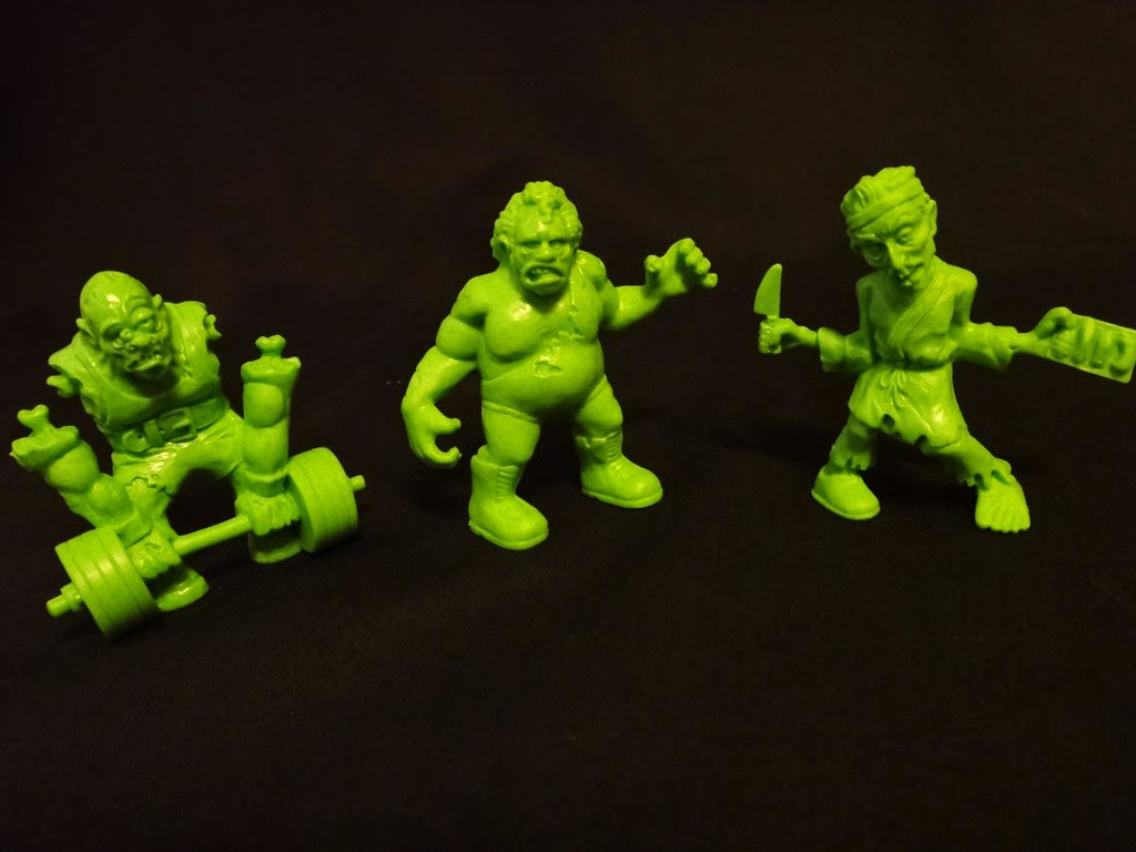 SLUG Zombies series 3 Deadlifter Towering Terror Squeamy Sashimi