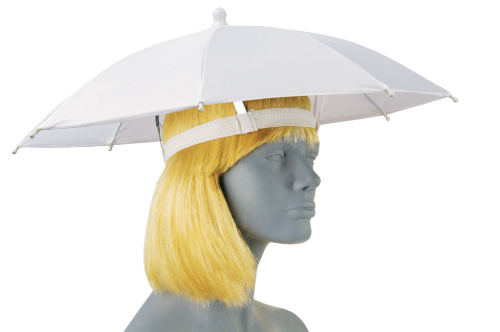 Umbrella Hat With Fan
