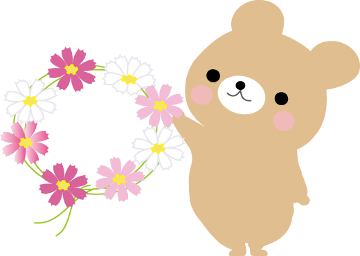秋 コスモスのイラスト 無料イラスト フリー素材