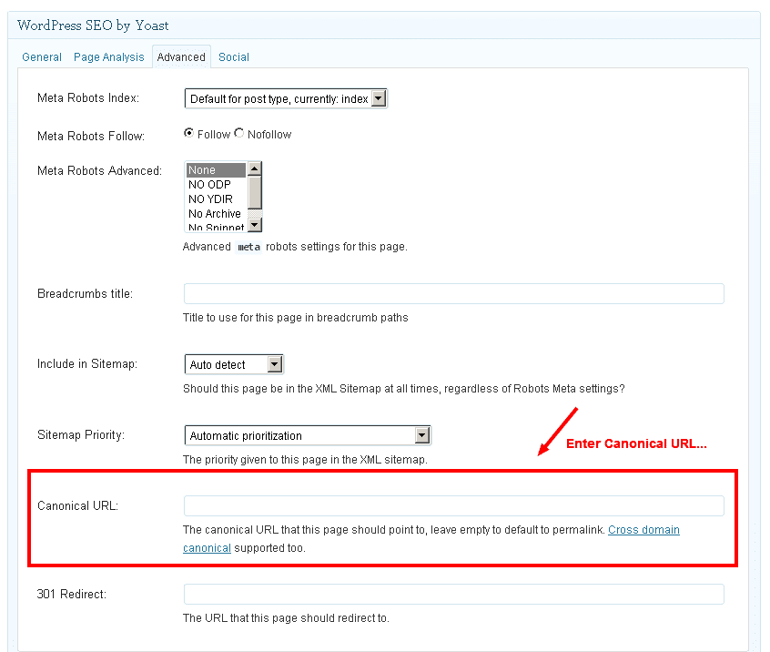 wordpress seo by yoast screenshot