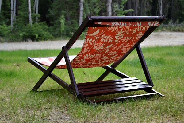 Wood Sling Chair Plans