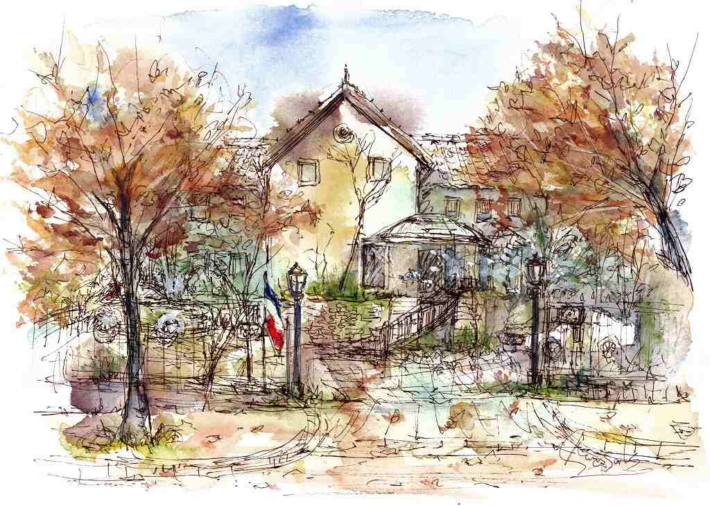 Nhk文化センター梅田教室 水彩色鉛筆で描く風景画 好奇心の その先へ Nhkカルチャー