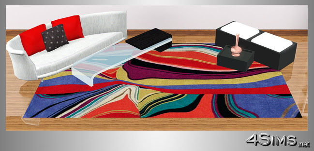 colorful modern rugs
