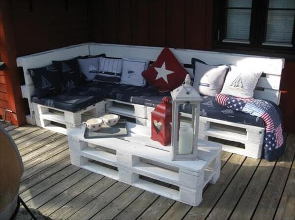Pallet Patio Furniture – Easy Making Of Pallet Furniture | 101 Pallets