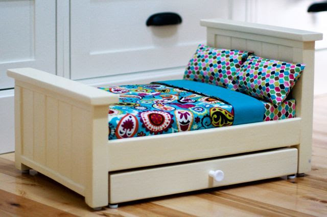Ana White Farmhouse Doll Beds - DIY Projects