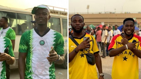 Nigeria V Ghana Match - Have your say on the game in the comments.