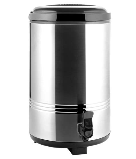 grind sapphire silver stainless steel water container