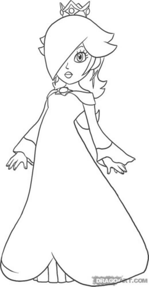 Princess Rosalina Coloring Pages Clip Art Library