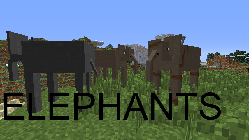 Minecraft new animals