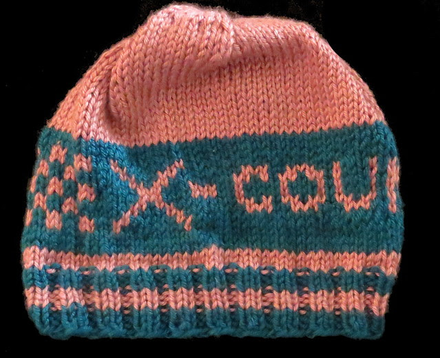 x country hat  right side