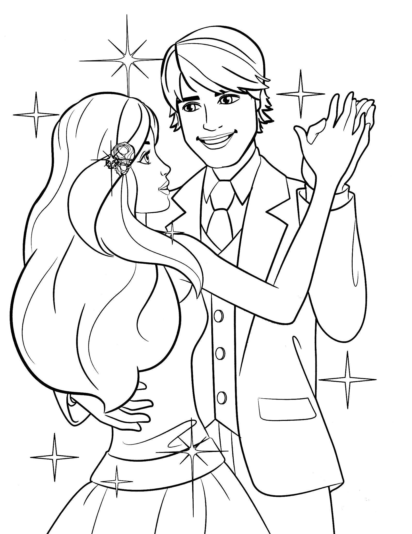  Ken  Doll Coloring  Pages  at GetColorings com Free 