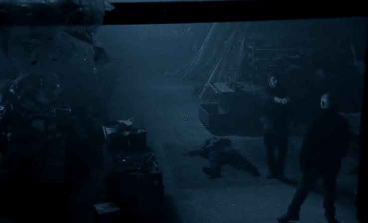  Andy tried to turn the gun on Pat but he was soon dead too