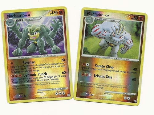 Discount Rare Machamp Machoke 2 Diamond Pearl Evolution Pokemon Cards Rev Holo Mint Unique Design Dermrxpharmacy Com