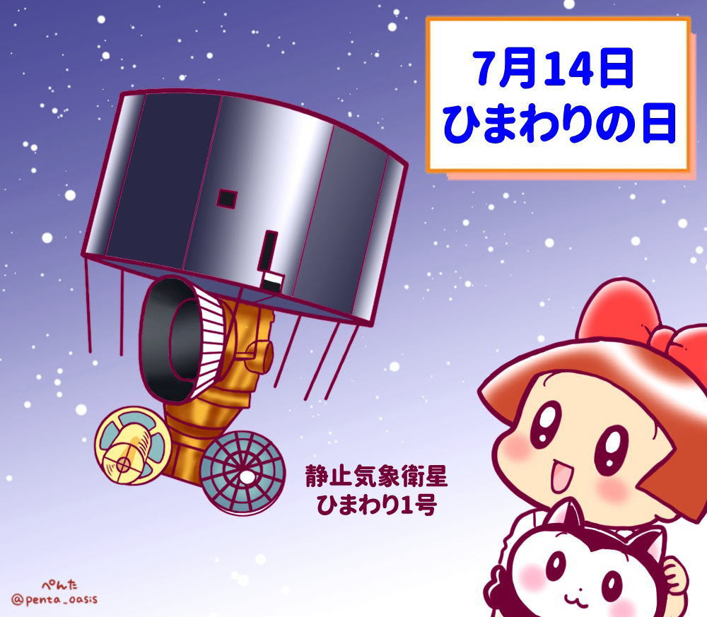 ７月１４日 ひまわりの日 ３６６日への旅 記念日編 今日は何の日