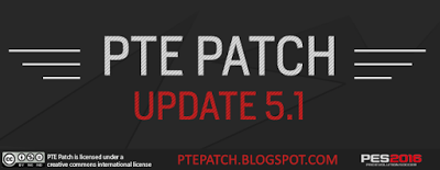 Update Patch PES 2016 dari PTE Patch 5.1