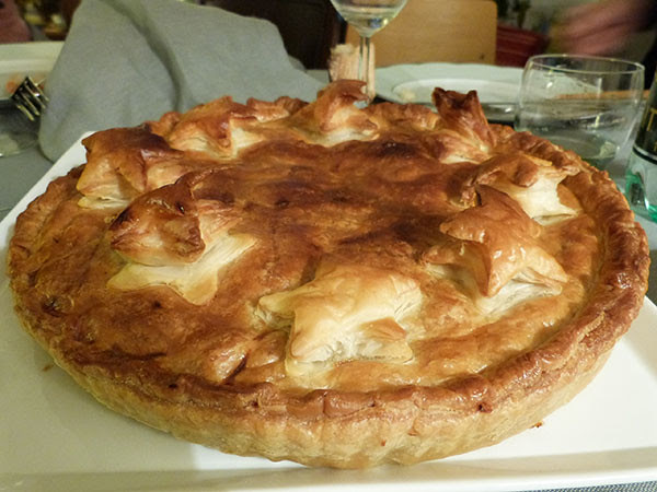 tourte au foie gras