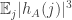 \mathbb E_j |h_A(j)|^3