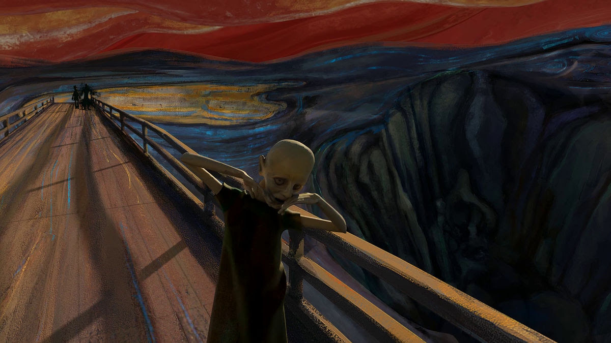 When Animating The Masterpiece Scream Of Munk And Attaching Music It Became Like This Gigazine