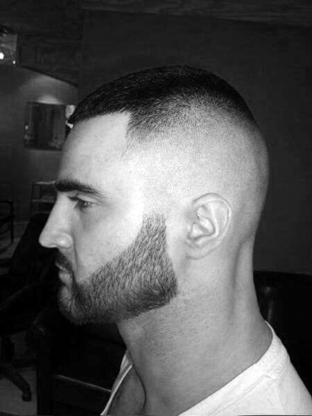 High And Tight Haircut For Men - Masculine Commanding Style