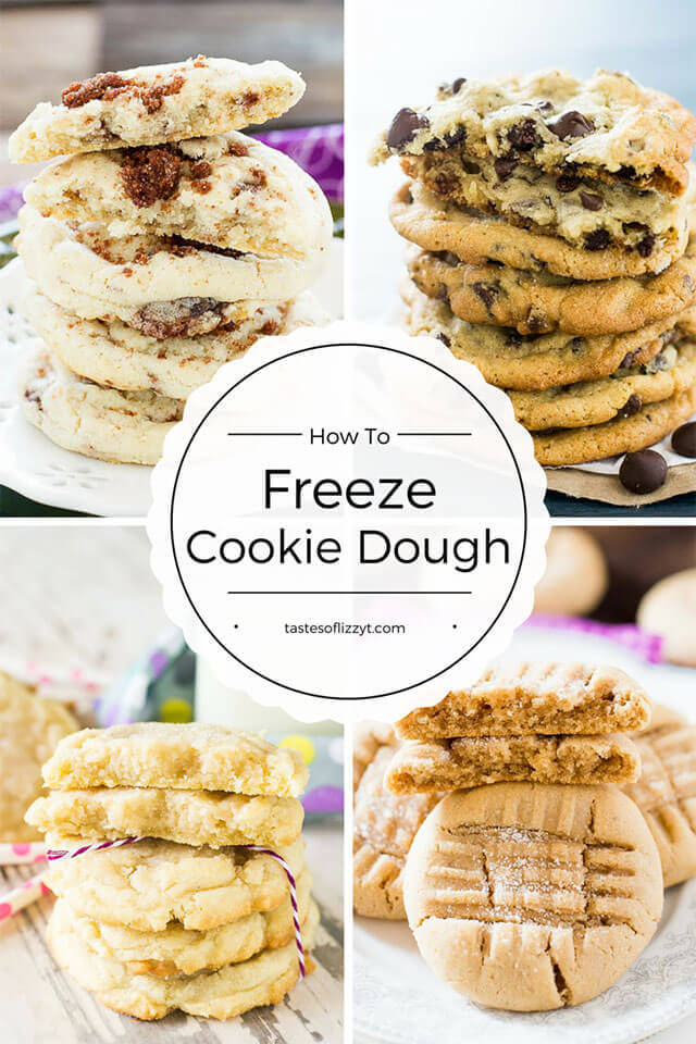 Hints on How to Freeze Cookie Dough - Tastes of Lizzy T