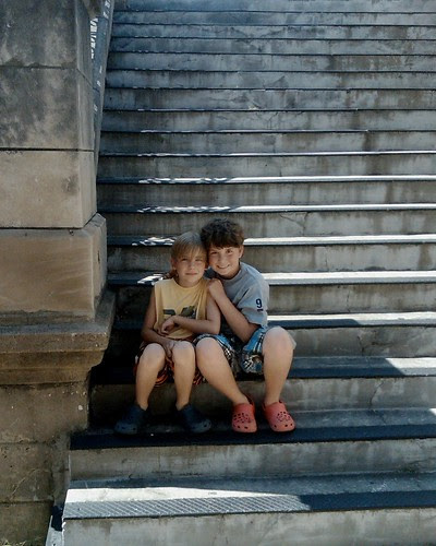 On the Steps