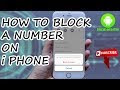 How To Block Someone On Iphone Contacts