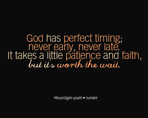 Accepting God S Timing