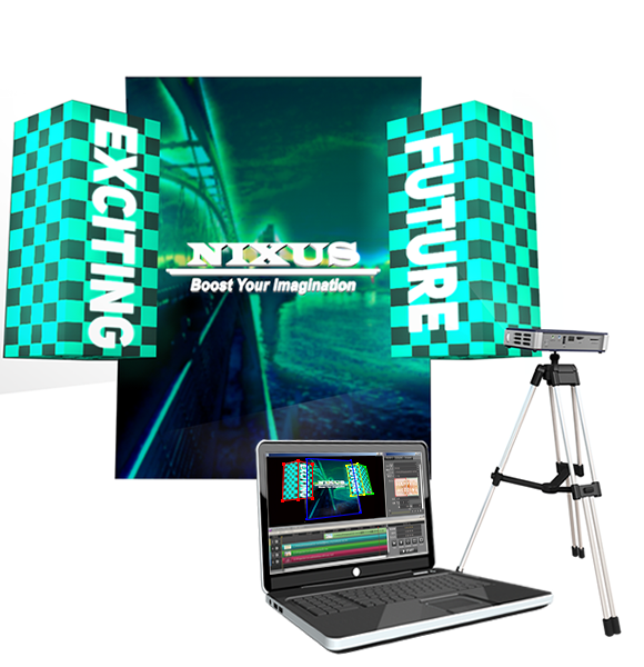 プロジェクションマッピングソフト Projection Canvas Lite Pro