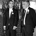 Tarya and TJ Wedding - Black and white 17