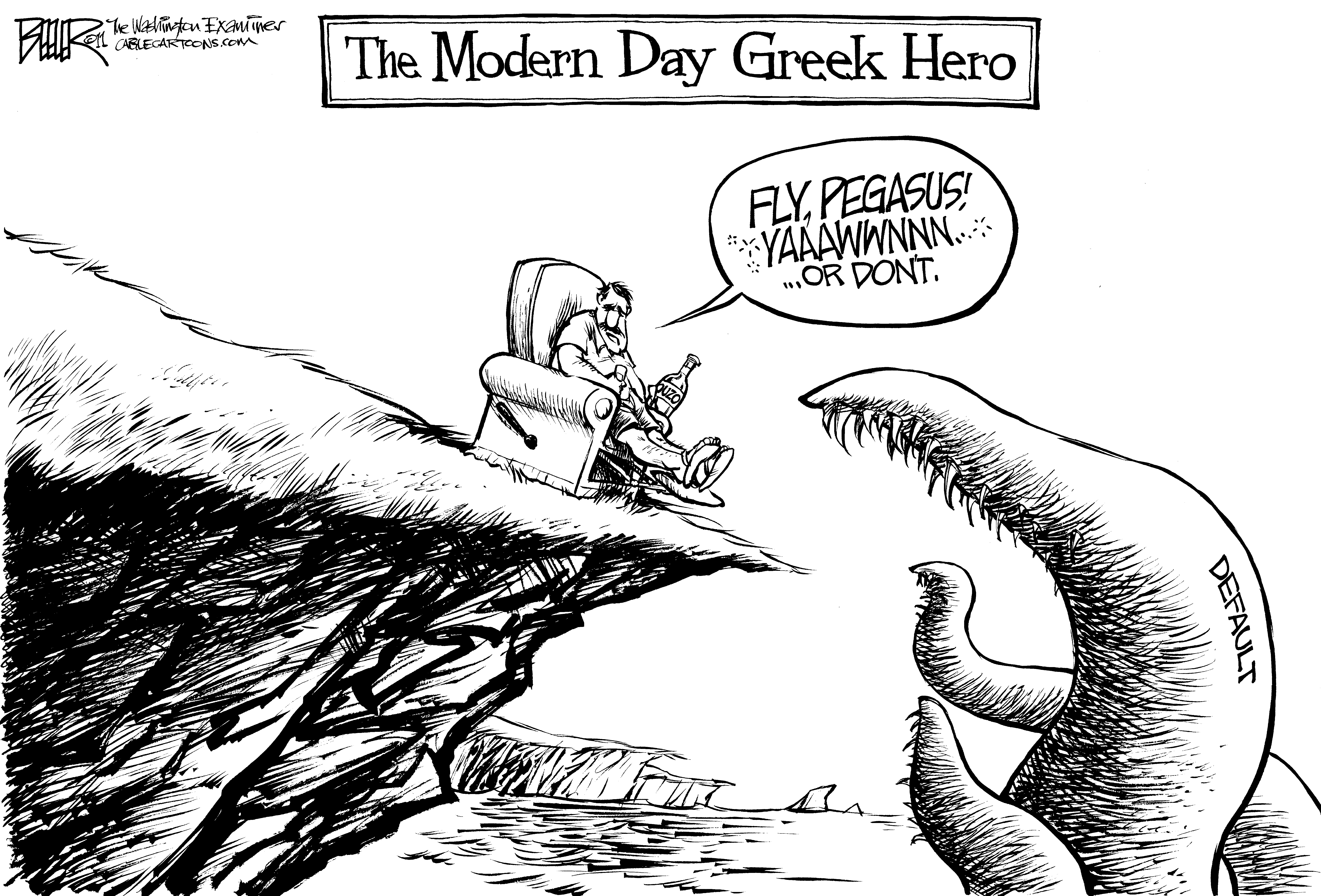 Cartoon by Petar Pismestrovic