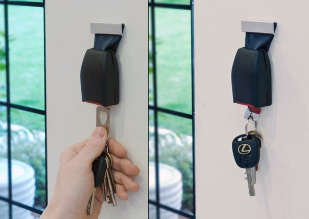 "buckle up keyholder" - Gurtschloss als Schlüsselhalter von Thabto