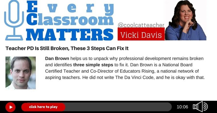 Dan Brown Teacher professional development PD