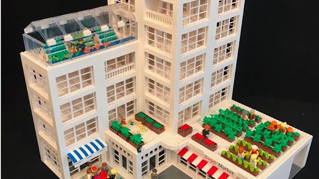 Urban Rooftop Farming for a more sustainable world - Lending Amazings art to meaningful projects