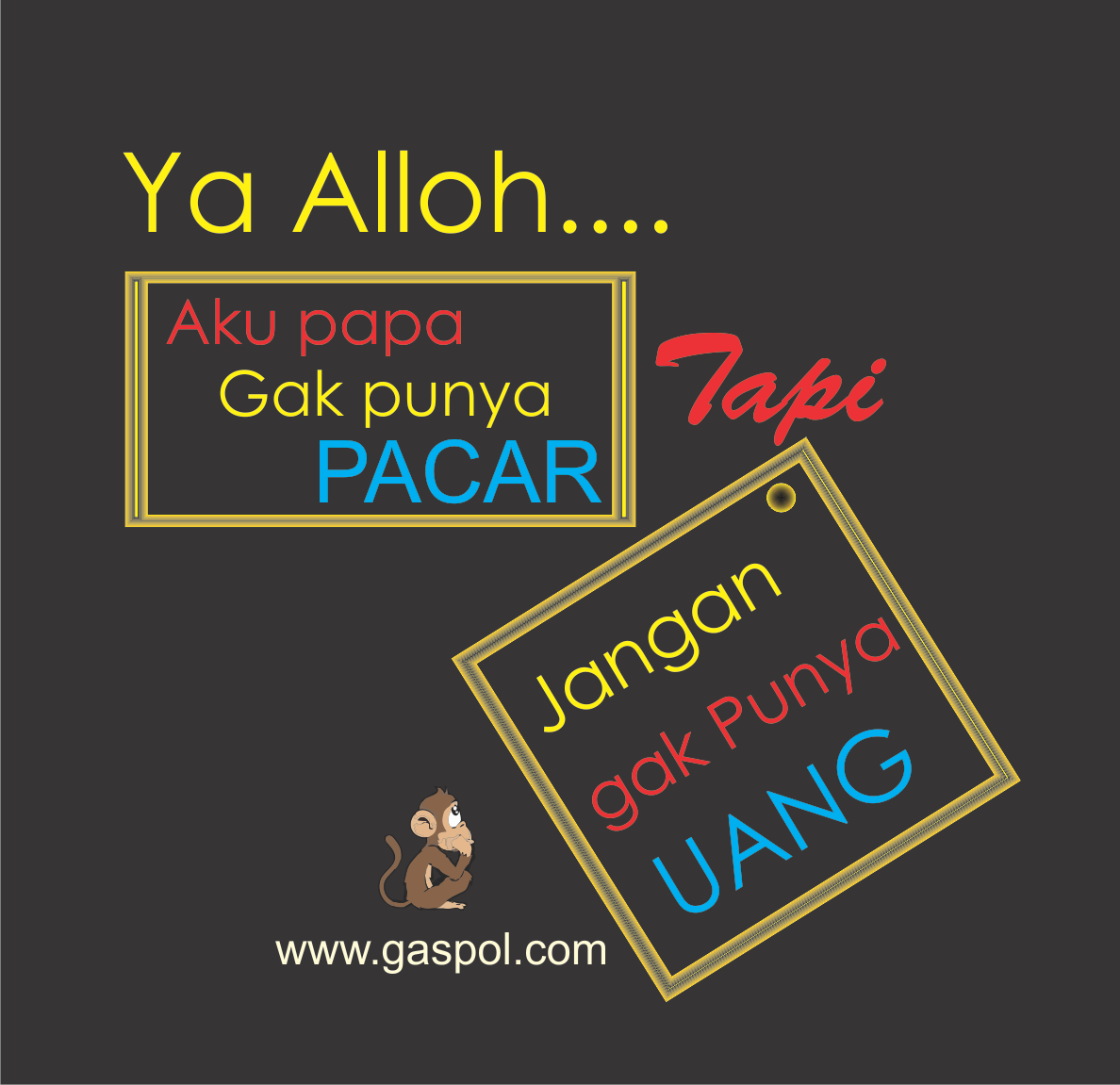 Gambar Kata Kata Lucu Gak Punya Pacar Stok Gambar Lucu