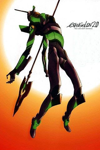 エヴァのiphone壁紙 右か左かと聞かれたら 赤と答える性分です