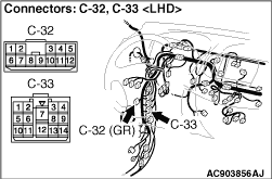 Code No U1510 Power Window Sub Switch Rl Time Out