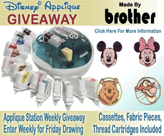 Applique Station Giveaway Contest