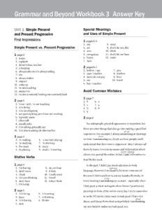 Download PDF Online grammar and beyond 1 workbook answer key Kindle eBooks PDF