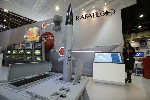 Israel's Iron Dome Now Protects Maritime Airspace Too
