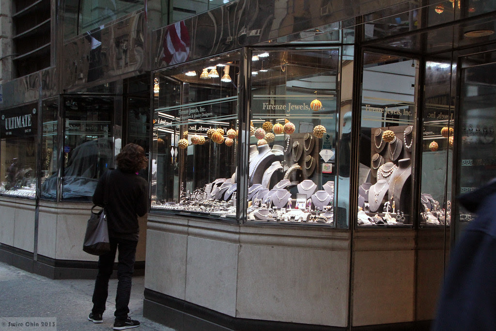 A whole street of jewellers