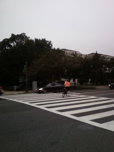 Cyclist middle of 14th