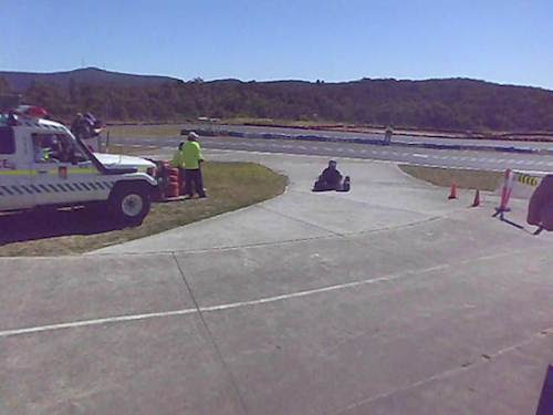 ... Kart Does Laps At Newcastle Kart Racing Club’s Track During EV Prize