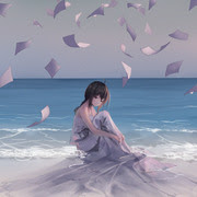 女の子 海 19 03 Pixiv年鑑 B