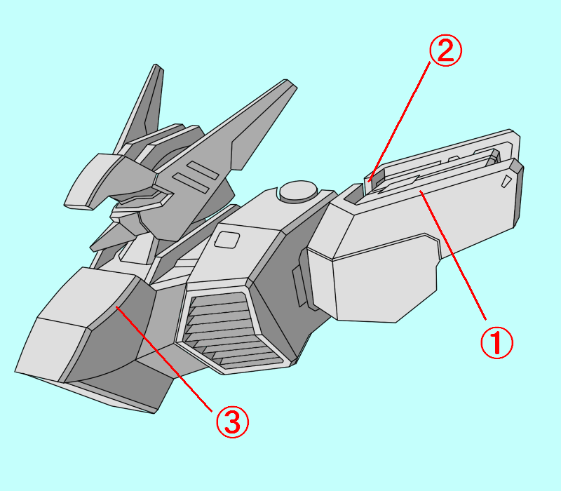 ロボット メカの描き方 装甲の形状１ Wce Blog