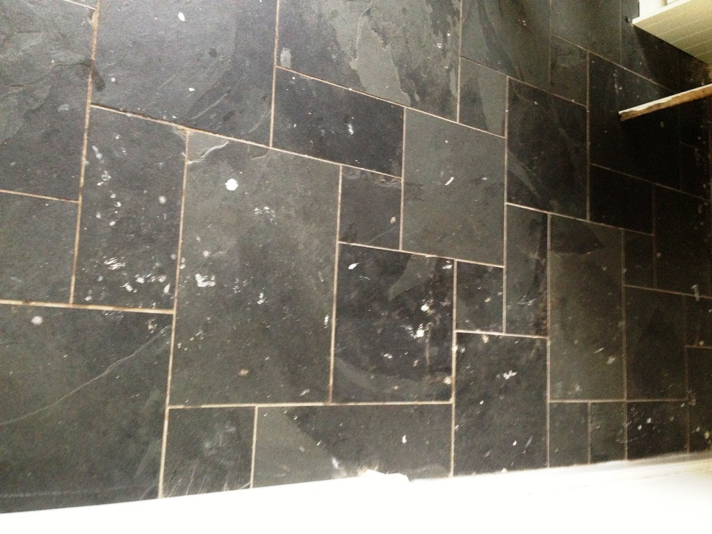 Removing Paint and Plaster from Slate tiles | Stone ...