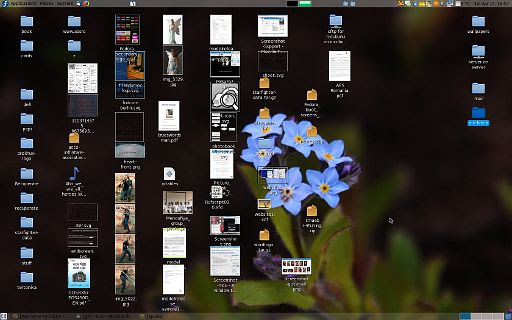 my really messy desktop